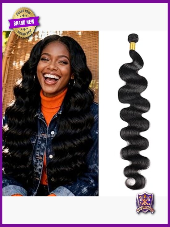 16A Brazilian Body Wave Human Hair Bundles 10.07 inch No Tangle main image 4